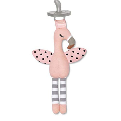 flamingo pacifier holder